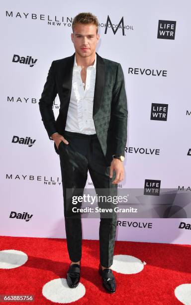 Model Matthew Noszka attends the Daily Front Row's 3rd Annual Fashion Los Angeles Awards at Sunset Tower Hotel on April 2, 2017 in West Hollywood,...