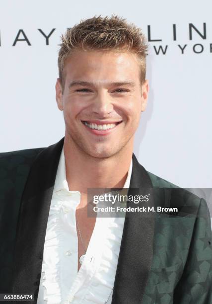 Model Matthew Noszka attends the Daily Front Row's 3rd Annual Fashion Los Angeles Awards at Sunset Tower Hotel on April 2, 2017 in West Hollywood,...