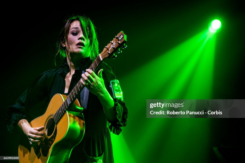 Carmen Consoli Performs In Lecce