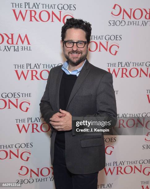 Producer J.J. Abrams attends "The Play That Goes Wrong" Broadway Opening Night After Party at Gustavino's on April 2, 2017 in New York City.