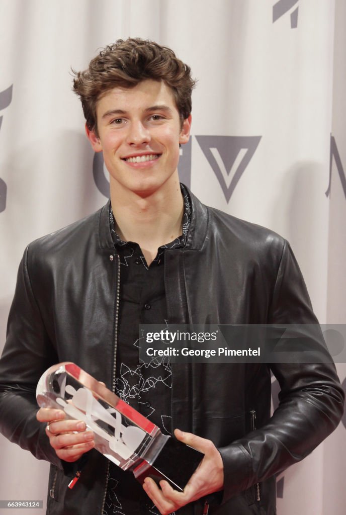 2017 Juno Awards Broadcast - Press Room