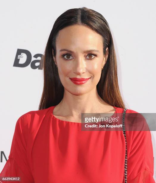 Catt Sadler arrives at the Daily Front Row's 3rd Annual Fashion Los Angeles Awards at the Sunset Tower Hotel on April 2, 2017 in West Hollywood,...