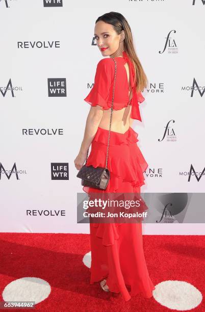 Catt Sadler arrives at the Daily Front Row's 3rd Annual Fashion Los Angeles Awards at the Sunset Tower Hotel on April 2, 2017 in West Hollywood,...