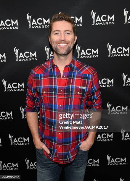 Singer-songwriter Josh Turner at the ACM Awards Official After Party at the Park Theater on April 2, 2017 in Las Vegas, Nevada.
