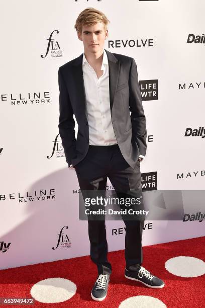 Presley Gerber attends the Daily Front Row's 3rd Annual Fashion Los Angeles Awards - Arrivals at Sunset Tower Hotel on April 2, 2017 in West...
