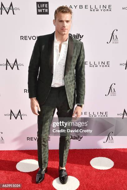 Matthew Noszka attends the Daily Front Row's 3rd Annual Fashion Los Angeles Awards - Arrivals at Sunset Tower Hotel on April 2, 2017 in West...