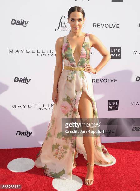 Jordan Duffy arrives at the Daily Front Row's 3rd Annual Fashion Los Angeles Awards at the Sunset Tower Hotel on April 2, 2017 in West Hollywood,...