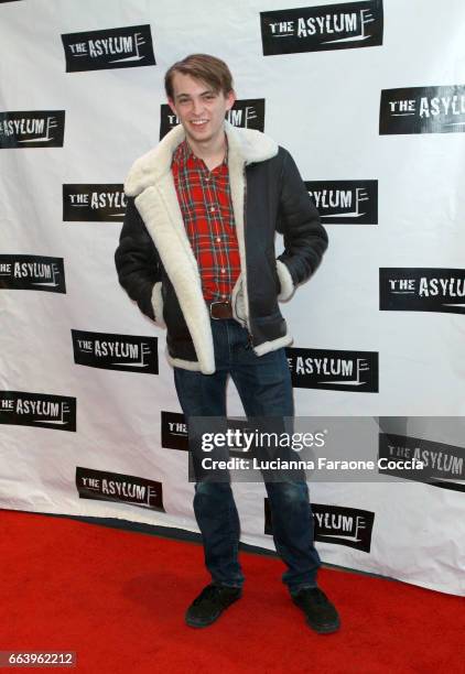 Actor Dylan Riley Snyder attends the premiere of The Asylum's "The Fast And The Fierce" at Downtown Independent Theater on April 2, 2017 in Los...