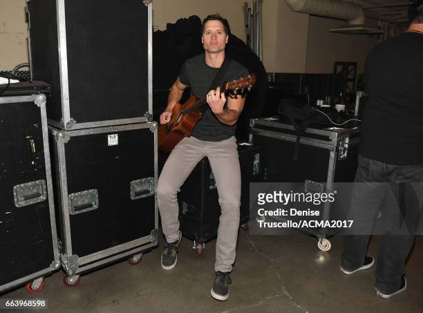 Musician Walker Hayes attends the ACM Awards official after party at The Joint inside the Hard Rock Hotel & Casino on April 2, 2017 in Las Vegas,...