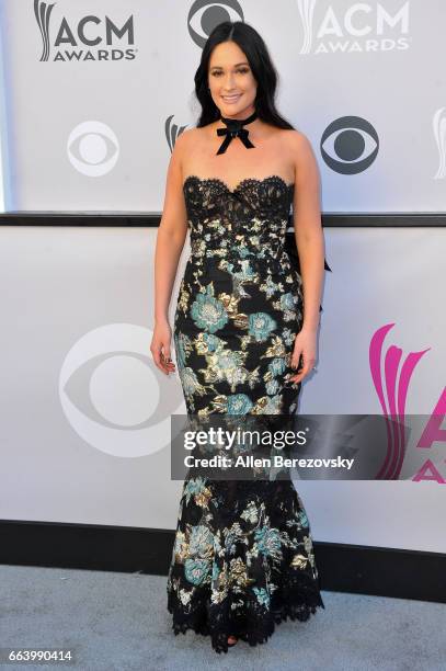 Recording artist Kacey Musgraves arrives at the 52nd Academy Of Country Music Awards on April 2, 2017 in Las Vegas, Nevada.