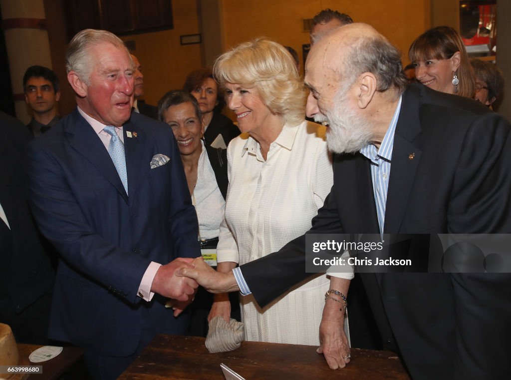 The Prince Of Wales And Duchess Of Cornwall Visit Italy - Day 3