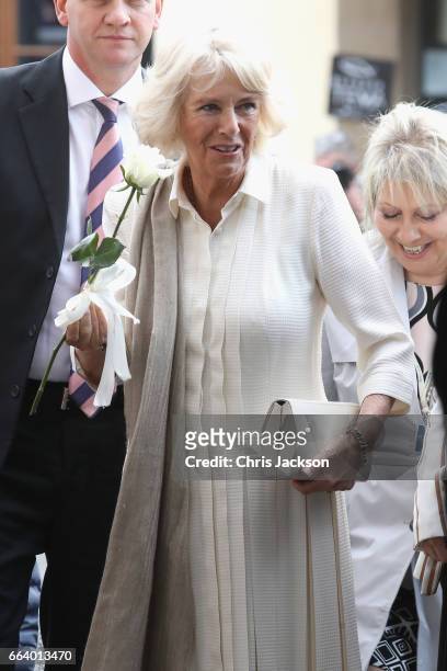 Prince Charles, Prince of Wales and Camilla, Duchess of Cornwall visit Sant'Ambrogio Market to celebrate the Slow Food movement and meet local food...