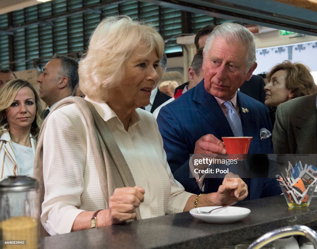 The Prince Of Wales And Duchess Of Cornwall Visit Italy - Day 4