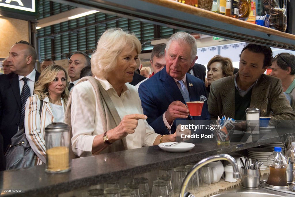 The Prince Of Wales And Duchess Of Cornwall Visit Italy - Day 4