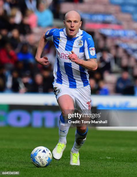 Aaron Mooy of Huddersfield Town during the Sky Bet Championship match between Huddersfield Town and Burton Albion at the John Smiths Stadium Stadium...