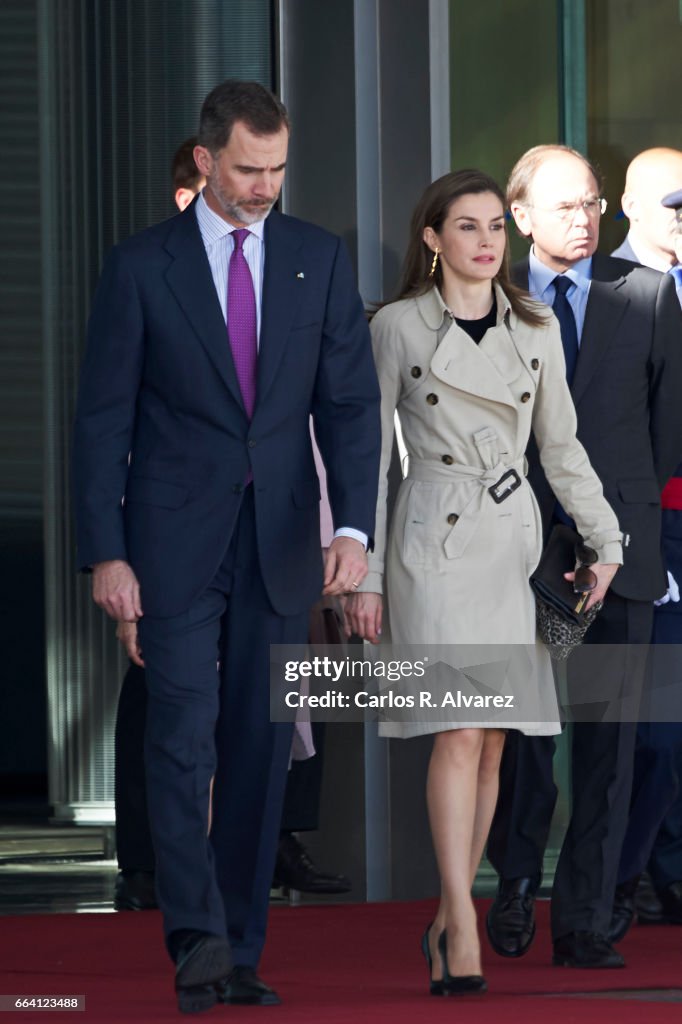 Spanish Royals Depart To Japan