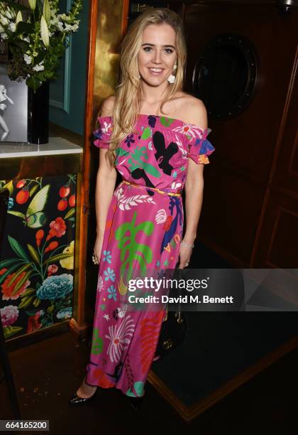 Tabitha Willet attends the launch of the Coco De Mer Icons Collection at Albert's Club on April 3, 2017 in London, England.