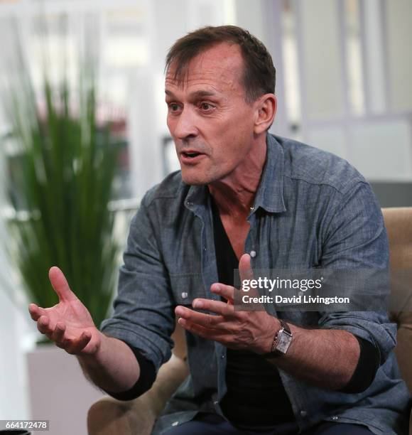 Actor Robert Knepper visits Hollywood Today Live at W Hollywood on April 3, 2017 in Hollywood, California.
