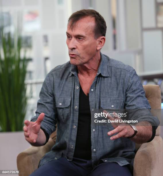 Actor Robert Knepper visits Hollywood Today Live at W Hollywood on April 3, 2017 in Hollywood, California.