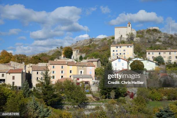 comps-sur-artuby var provence - comps stock pictures, royalty-free photos & images