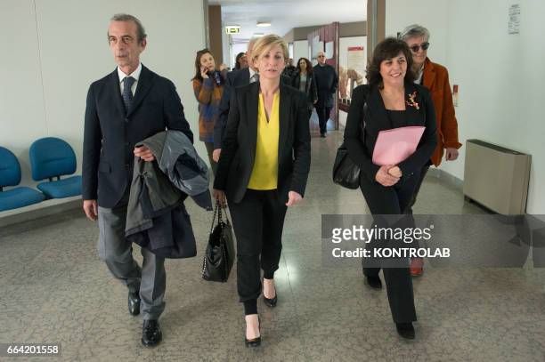The Secretary of State Dorina Bianchi during the inauguration of Sybaris Archaeological Park and its museum, which took place in the presence of...