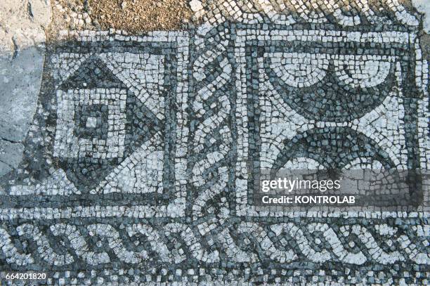 Some of the exhibits ruins of Sybaris after the inauguration of Sybaris Archaeological Park and its museum, in southern Italy, which took place in...