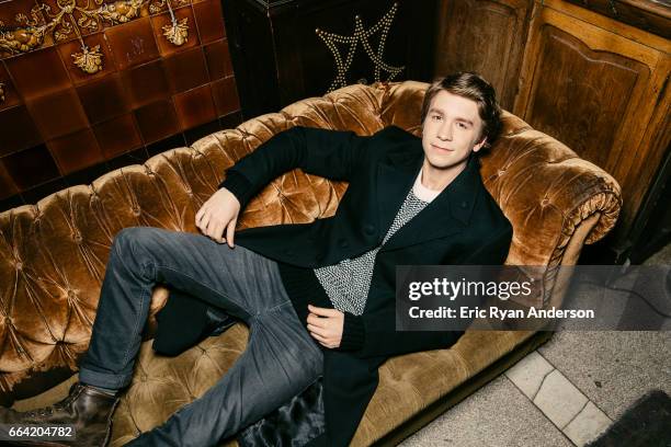 Actor Thomas Mann is photographed for The Hollywood Reporter on October 22, 2016 in New York City. PUBLISHED IMAGE.