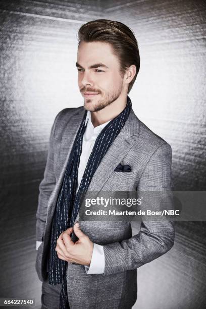 NBCUniversal Portrait Studio, March 2017 -- Pictured: Derek Hough, "World of Dance" -- on March 20, 2017 in Los Angeles, California. NUP_177600 Photo...