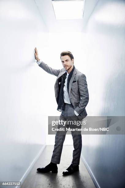 NBCUniversal Portrait Studio, March 2017 -- Pictured: Derek Hough, "World of Dance" -- on March 20, 2017 in Los Angeles, California. NUP_177600 Photo...