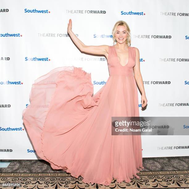 Actress Betsy Wolfe attends the 2017 Theatre Forward's Chairman's Awards Gala at The Pierre Hotel on April 3, 2017 in New York City.