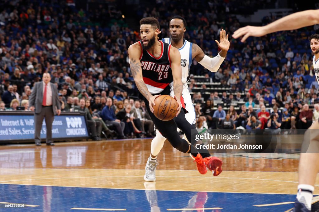 Portland Trail Blazers v Minnesota Timberwolves