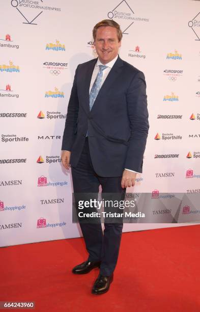 Christian von Boetticher attends the German Sports Journalism Award 2017 at Grand Elysee Hotel on April 03, 2017 in Hamburg, Germany.