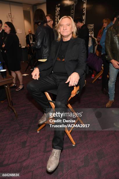 Musician Joe Walsh attends the 52nd Academy Of Country Music Awards at T-Mobile Arena on April 2, 2017 in Las Vegas, Nevada.
