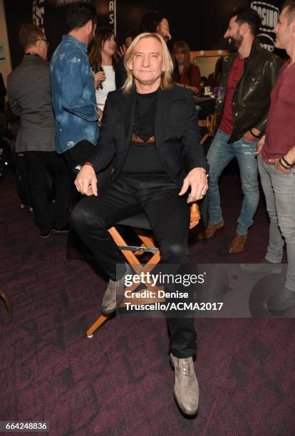 Musician Joe Walsh attends the 52nd Academy Of Country Music Awards at T-Mobile Arena on April 2, 2017 in Las Vegas, Nevada.