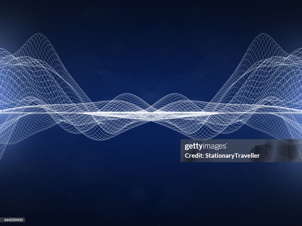 Abstract Wavy Lines