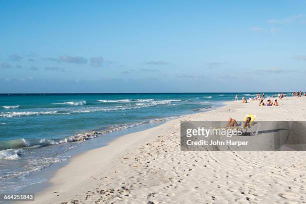 varadero beach, varadero, cuba - varadero beach stock pictures, royalty-free photos & images