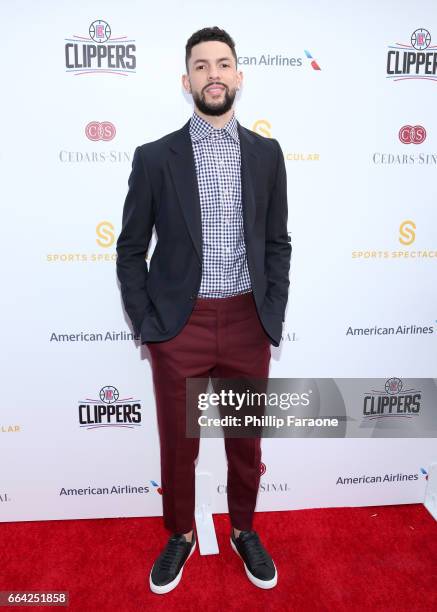 Player Austin Rivers attends 32nd Annual Cedars-Sinai Sports Spectacular at W Los Angeles - Westwood on April 3, 2017 in Los Angeles, California.