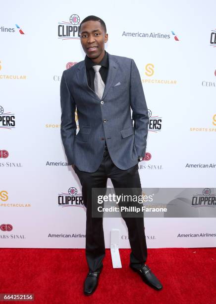 Player Jamal Crawford attends 32nd Annual Cedars-Sinai Sports Spectacular at W Los Angeles - Westwood on April 3, 2017 in Los Angeles, California.