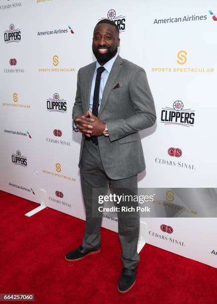 Player Raymond Felton attends 32nd Annual Cedars-Sinai Sports Spectacular at W Los Angeles - Westwood on April 3, 2017 in Los Angeles, California.