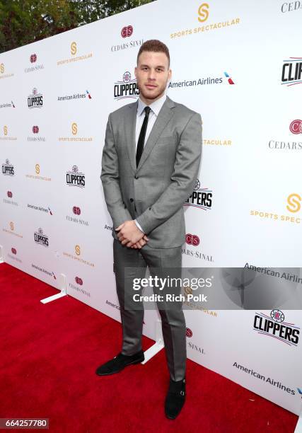 Player Blake Griffin attends 32nd Annual Cedars-Sinai Sports Spectacular at W Los Angeles - Westwood on April 3, 2017 in Los Angeles, California.