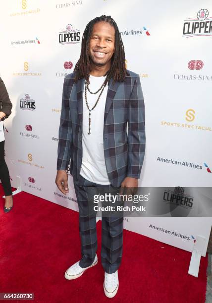 Sports journalist LZ Granderson attends 32nd Annual Cedars-Sinai Sports Spectacular at W Los Angeles - Westwood on April 3, 2017 in Los Angeles,...