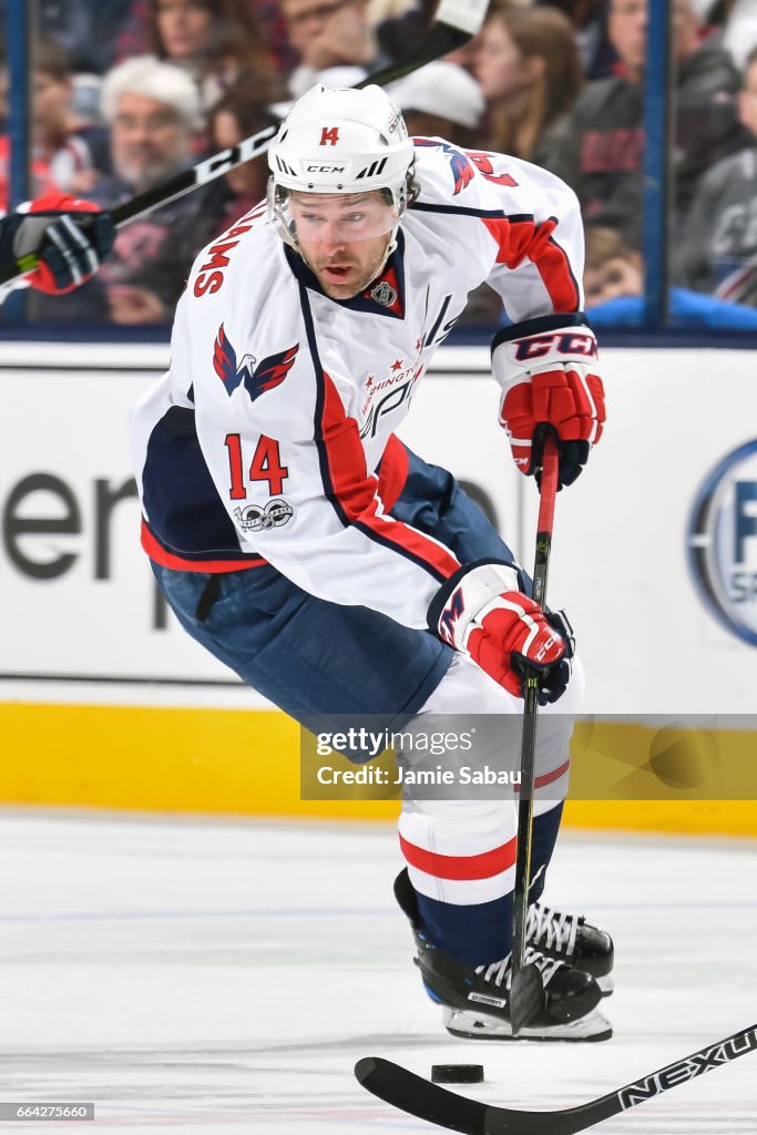 Washington Capitals v Columbus Blue Jackets