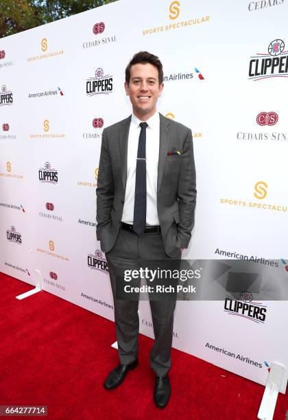Personality Ben Lyons attends the 32nd Annual Cedars-Sinai Sports Spectacular at W Los Angeles - Westwood on April 3, 2017 in Los Angeles, California.