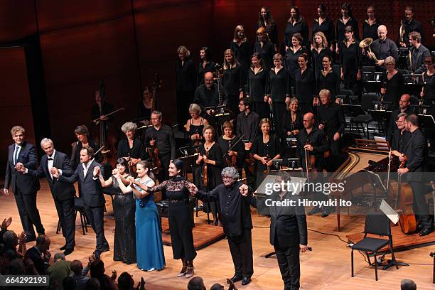 Freiburg Baroque Orchestra, led by Rene Jacobs, performing Mozart's "Idomeneo, re di Creta" at Alice Tully Hall as part of Mostly Mozart Festival on...