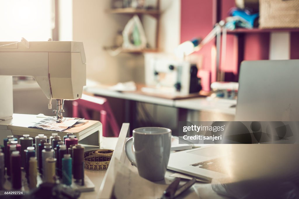 Tailoring Tools With Laptop