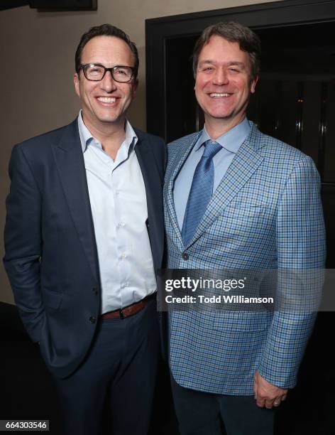 Networks President and General Manager Charlie Collier and Showrunner/Executive Producer Kevin Murphy attend the after party for the premiere oif...