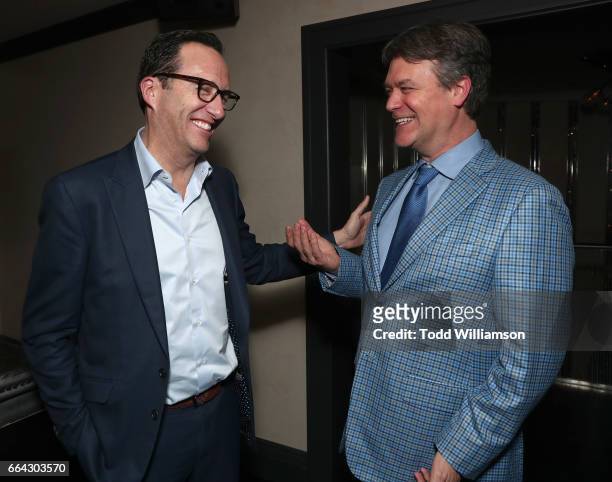 Networks President and General Manager Charlie Collier and Showrunner/Executive Producer Kevin Murphy attend the after party for the premiere oif...