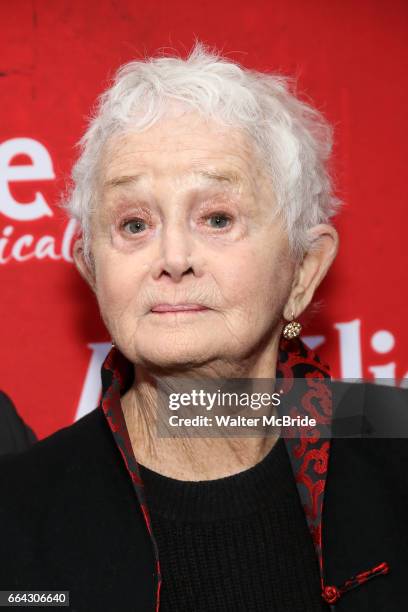 Barbara Barrie attends the Broadway Opening Night performance of 'Amelie' at the Walter Kerr Theatre on April 3, 2017 in New York City.
