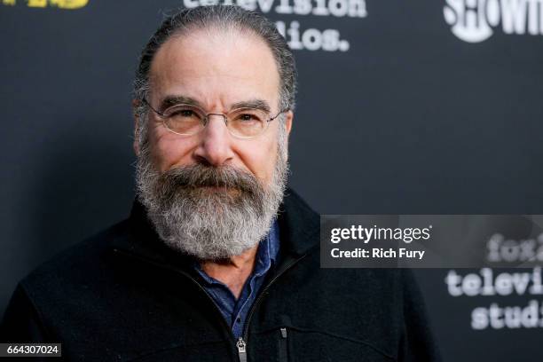Actor Mandy Patinkin arrives at the ATAS Emmy screening of Showtime's "Homeland" at NeueHouse Hollywood on April 3, 2017 in Los Angeles, California.
