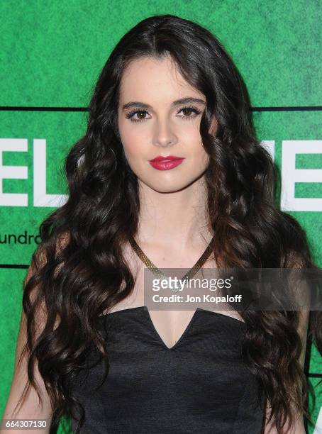 Vanessa Marano arrives at Zedd Presents WELCOME! - Fundraising Concert Benefiting The ACLU at Staples Center on April 3, 2017 in Los Angeles,...